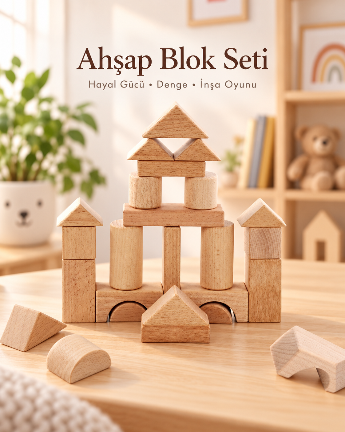 Ahşap Blok Seti